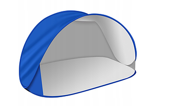 Великий пляжний намет самозбірний Trizand Pop Up синій 220 x 120 x 100 см 1947, фото 3