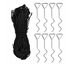 Великий пляжний намет самозбірний Trizand Pop Up синій 220 x 120 x 100 см 1947, фото 4