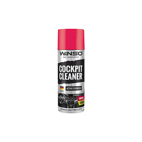 Поліроль для панелі приладів Winso Cockpit Cleaner Вишня, 450мл, фото 1