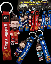 Брелоки гумові Messi