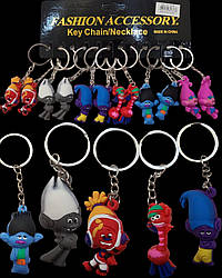 Брелоки гумові Смурфики