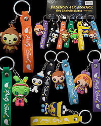 Брелоки гумові 12шт/уп