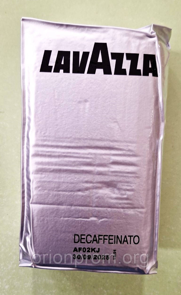 Кава Lavazza без кофеїну 250 г мелена