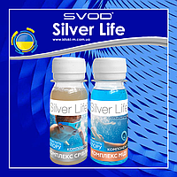 Серебряный бактерицидный комплекс для бассейнов 2х50 мл SVOD Silver Life