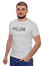 Футболка чоловіча Calvin Klein 24-2008 (24-4007) біла, фото 4