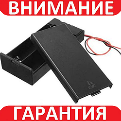 Батарейний відсік 18650 на 2 акумулятори з кнопкою вмик/вимк