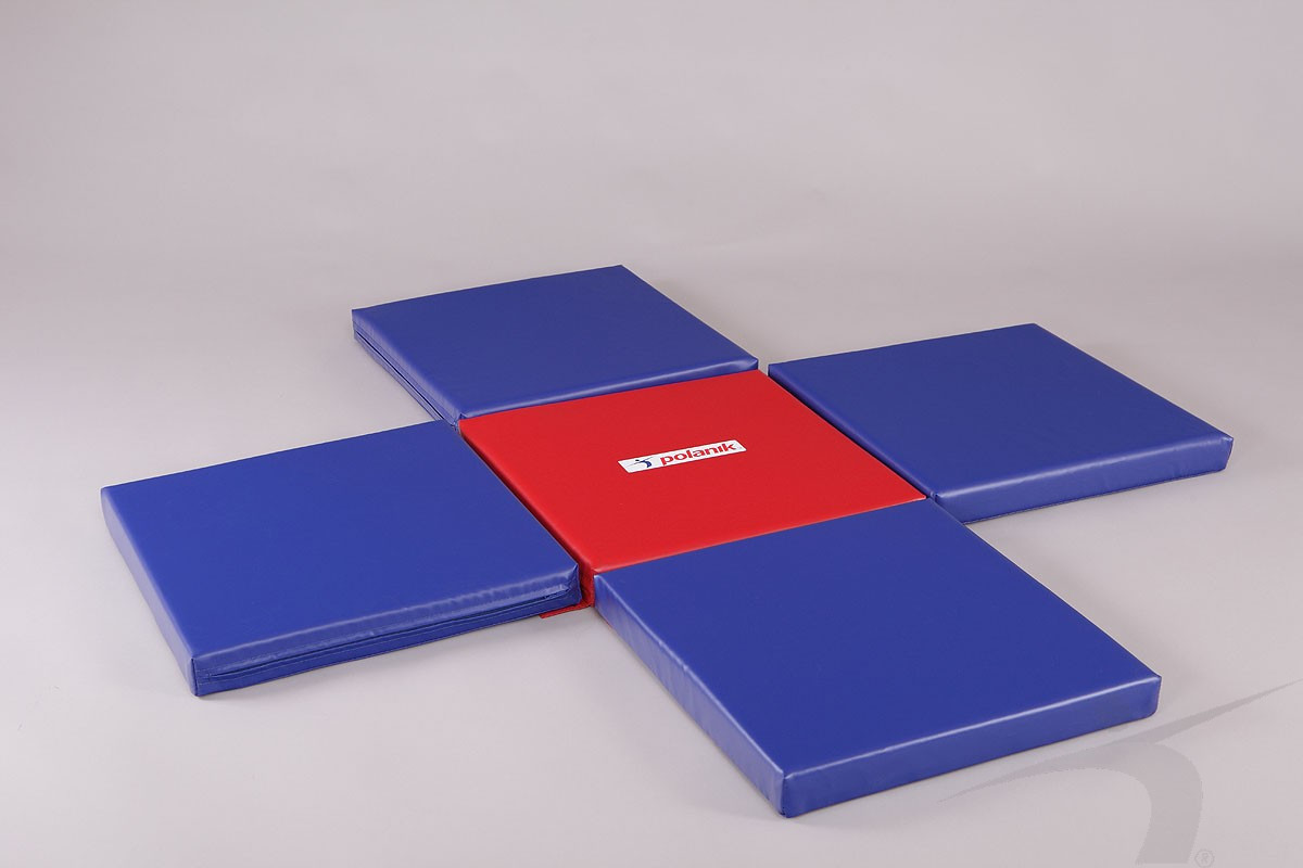 Килимок для стрибків з 5 елементів Polanik M-5, 50 x 50 x 5 см, фото 1