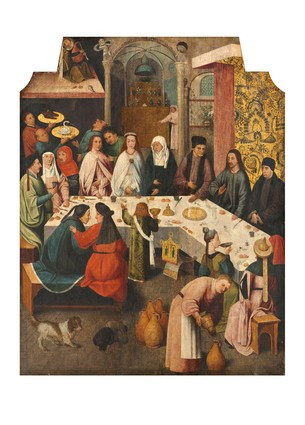 Листівка Hieronymus Bosch - The Marriage Feast at Cana, after 1500