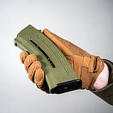 Магазин 5.45х39 на 30 набоїв пластиковий з ВІКНОМ олива для АК / АКСУ (Україна), фото 10