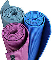 Килимок для йоги та фітнесу (йога мат) WCG M6 Фіолетовий B_03273
