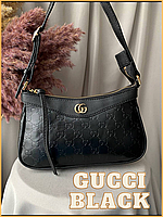 Сумка Gucci Black Gucci сумки Женские сумки Gucci Гуччи Сумки женские-Gucci Женские сумочки и клатчи Gucci