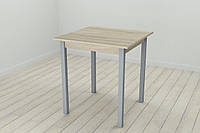 Стол кухонный Ferrum-decor Диего 75x70x70 Серый ДСП Сонома 16мм (DIE0053) DD, код: 6484381