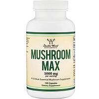 Грибной комплекс Double Wood Supplements Mushroom Max 1000 mg (2 caps per serving) 120 Caps MY, код: 8206895