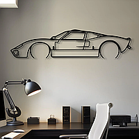Легенда автоспорта! Панно с Ford GT40 - эксклюзивный авто декор для вашего дома!