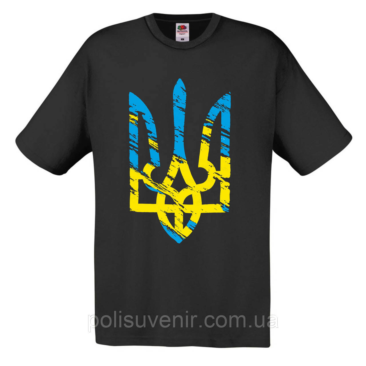 Футболка патріотична з тризубом, фото 1