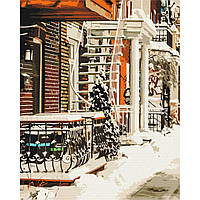 Картина по номерам Brushme Уют зимнего города (BS52479) ST, код: 7765270