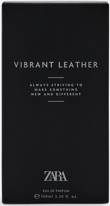 Zara Vibrant Leather 100 ML  парфумерна вода  (оригінал оригінал Іспанія), фото 1