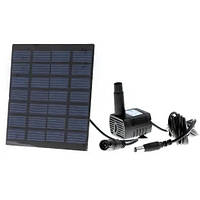 Фонтан на солнечных батареях RC-602 Черный (3_04633)