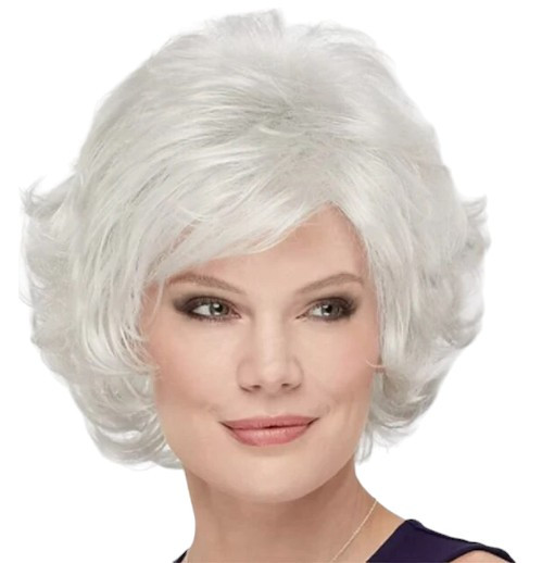 Перука коротка блондинки Ombre Bob, термоволокно VC HAIRJOY АA1