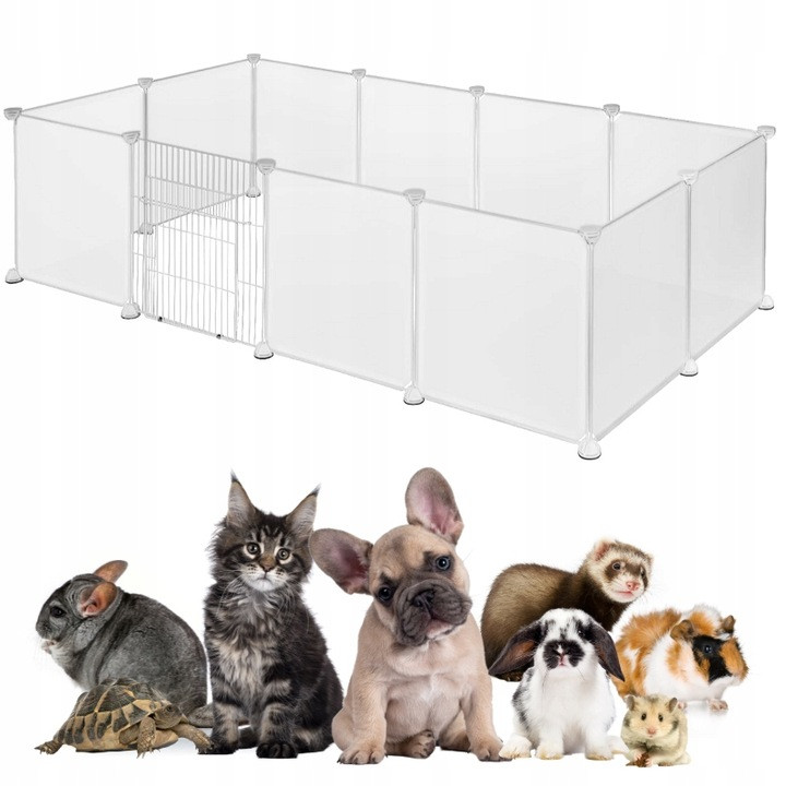 Клітка для маленьких гризунів кроликів Nobo Kids 45 x 142 x 72cm