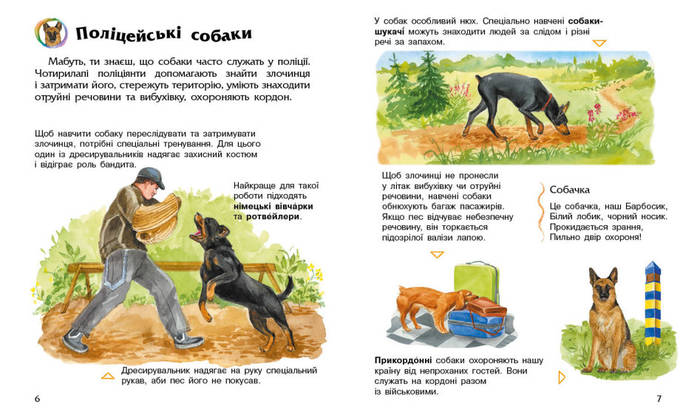 Книга для дітей "Собаки. Енциклопедія дошкільника" | Ранок, фото 4