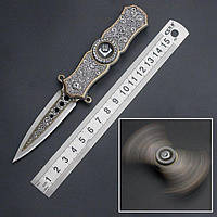 Нож-спиннер Spinner Toy Finger CM78 BKA