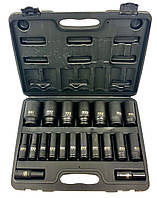 Набор ударных головок LEX 1/2 10-38 мм (LXIS20E)