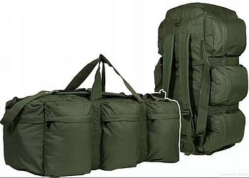 Сумка-баул тактична  Mil-Tec Combat Duffle Bag Tap 98 л - Olive