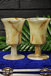 Набір з натурального оніксу, 100 ml (колір, як на фото)