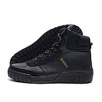 Чоловічі зимові черевики Adidas Black Leather