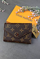 Кошелек Louis Vuitton маленький LUX качество Луи ВИТОН книжка