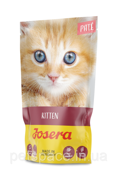 Акція! Вологий корм Josera Pate Kitten (Йозера паштет для кошенят) 85г