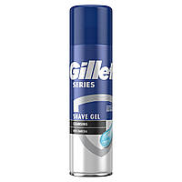 Гель для гоління Gillette Series 200мл Cleansing With Charcoal