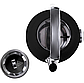 Чайник електричний з термометром Adler AD 1346 Black, фото 9