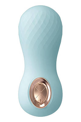 Вібростимулятор для інтимних місць блакитного кольору Dream Toys Aquatic Solene Talla