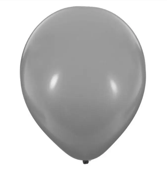 Латексна кулька Balonevi сіра (P32) 5" (12,5см) 1шт.