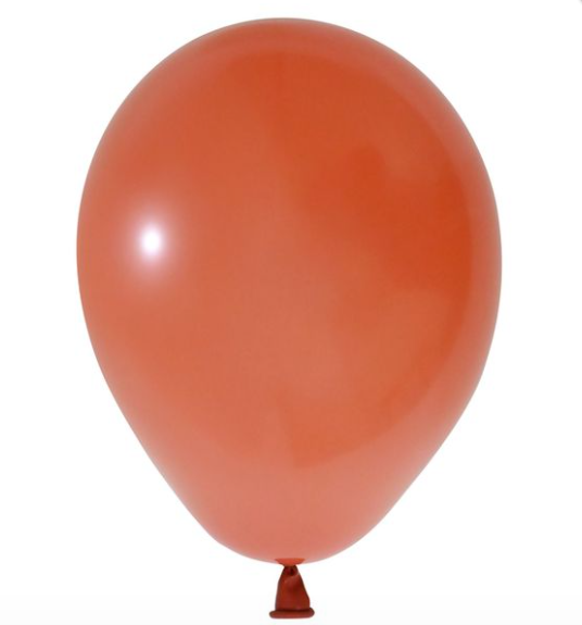 Латексна кулька Balonevi теракотова (P38) 5" (12,5см) 1шт.