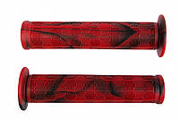 Грипсы 138мм BC-GR6407 для BMX красный с черным
