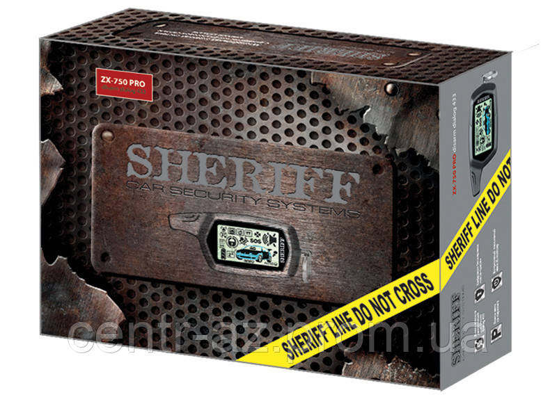 Автосигнализация Sheriff ZX-750 Pro (двухсторонняя) - фото 8 - id-p400607746