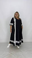 Шикарна стильна легка сукня "Аделіс" з кишенями 62-64 66-68 70-72 74-76