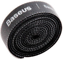 Органайзер проводов Baseus Colourful Circle Velcro strap 3m, Black (ACMGT-F01)