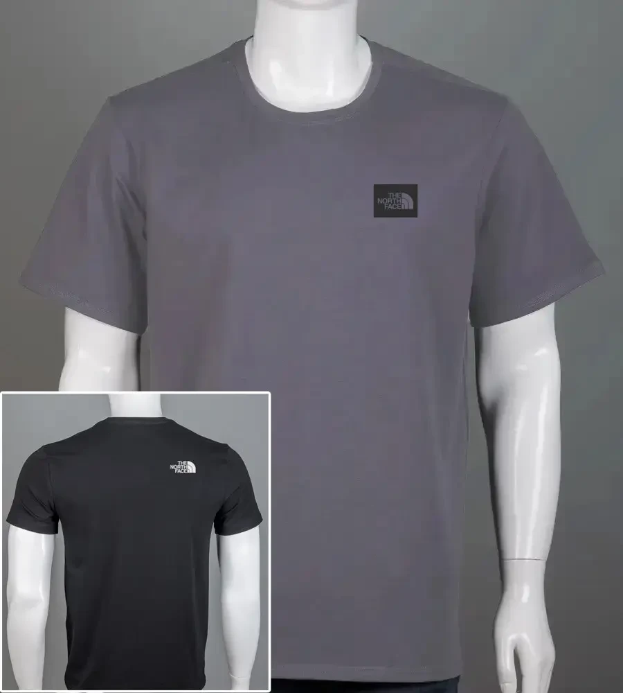 Футболка батал TheNorthFace Сірий 2407б, 3XL (1шт)