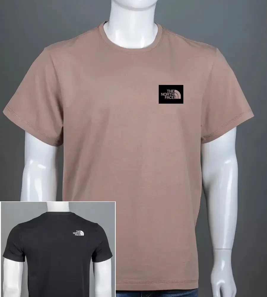 Футболка батал TheNorthFace Капучино 2407б, 4XL (1 шт.)