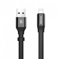 Кабель Baseus Two-in-one Portable Lightning / MicroUSB 1.2m, Black (CALMBJ-A01)