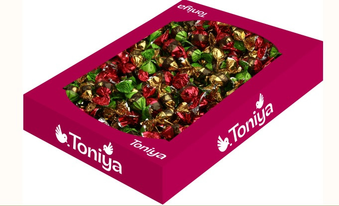 Цукерки Мікс горішків 1.2 кг TM TONIYA