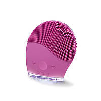 Щітка-масажер для обличчя, акумулятор, USB, вага-0.065кг, 3 режими, рожевий (FC_49)