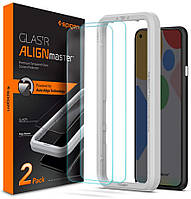 Захисне скло Spigen для Google Pixel 4a ALIGNmaster (2 шт.), Clear (AGL01218)