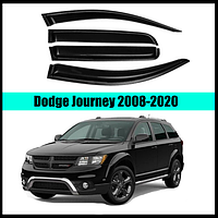 Ветровики Dodge Journey 2008 - 2020 (скотч) AV-Tuning