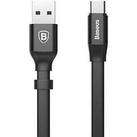 Кабель USB Baseus Type-C Nimble Portable 0.23m, Black (CATMBJ-01)