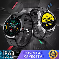 Чоловічий металевий смарт годинник Smart Watch KUMI GW16T, чорний